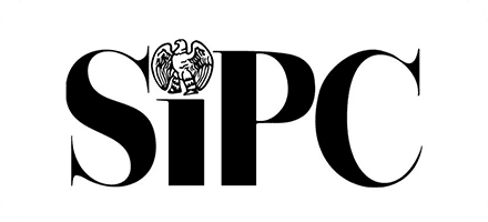 SIPC logo with an eagle incorporated into the letter "I.